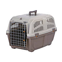 Контейнер-переноска для собак вагою до 24 кг Trixie Skudo 3 40x39x60 см коричневий Акція
