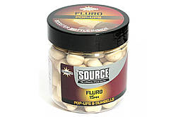 Бойли Dynamite Baits Source Whitte Fluro Pop-Ups 15м