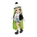 Лялька RAINBOW HIGH серії Winter Break ДЖЕЙД ХАНТЕР / Rainbow High Winter Break Jade Hunter Green Fashion Doll and Playset with, фото 4