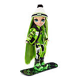 Лялька RAINBOW HIGH серії Winter Break ДЖЕЙД ХАНТЕР / Rainbow High Winter Break Jade Hunter Green Fashion Doll and Playset with, фото 5