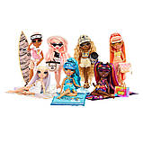 Лялька RAINBOW HIGH серії Pacific Coast КАПРІ / Rainbow High Pacific Coast Hali Capri (Blue) Fashion Doll with Pool Accessories pl, фото 4
