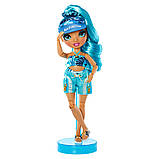 Лялька RAINBOW HIGH серії Pacific Coast КАПРІ / Rainbow High Pacific Coast Hali Capri (Blue) Fashion Doll with Pool Accessories pl, фото 6