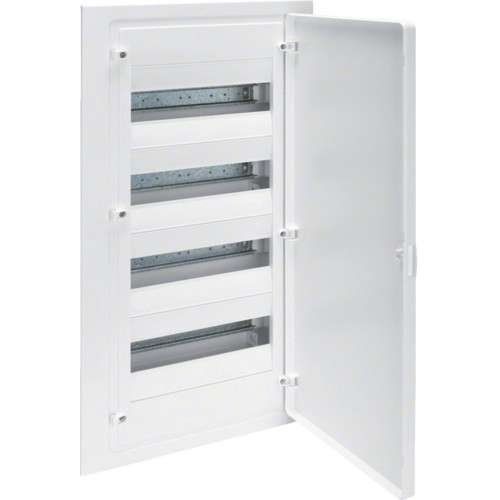 Hager Golf VF412PD. Щит на 48 модулів (4x12) внутрішньої установки з білими дверима, фото 1