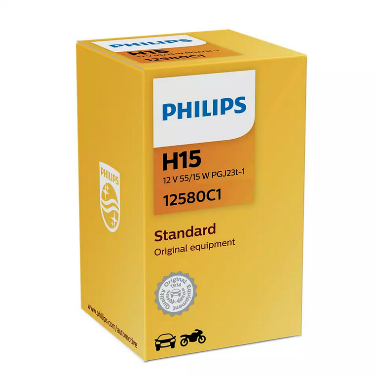 Галогеновые лампы Philips Standard H15 - фото 1 - id-p1613661725