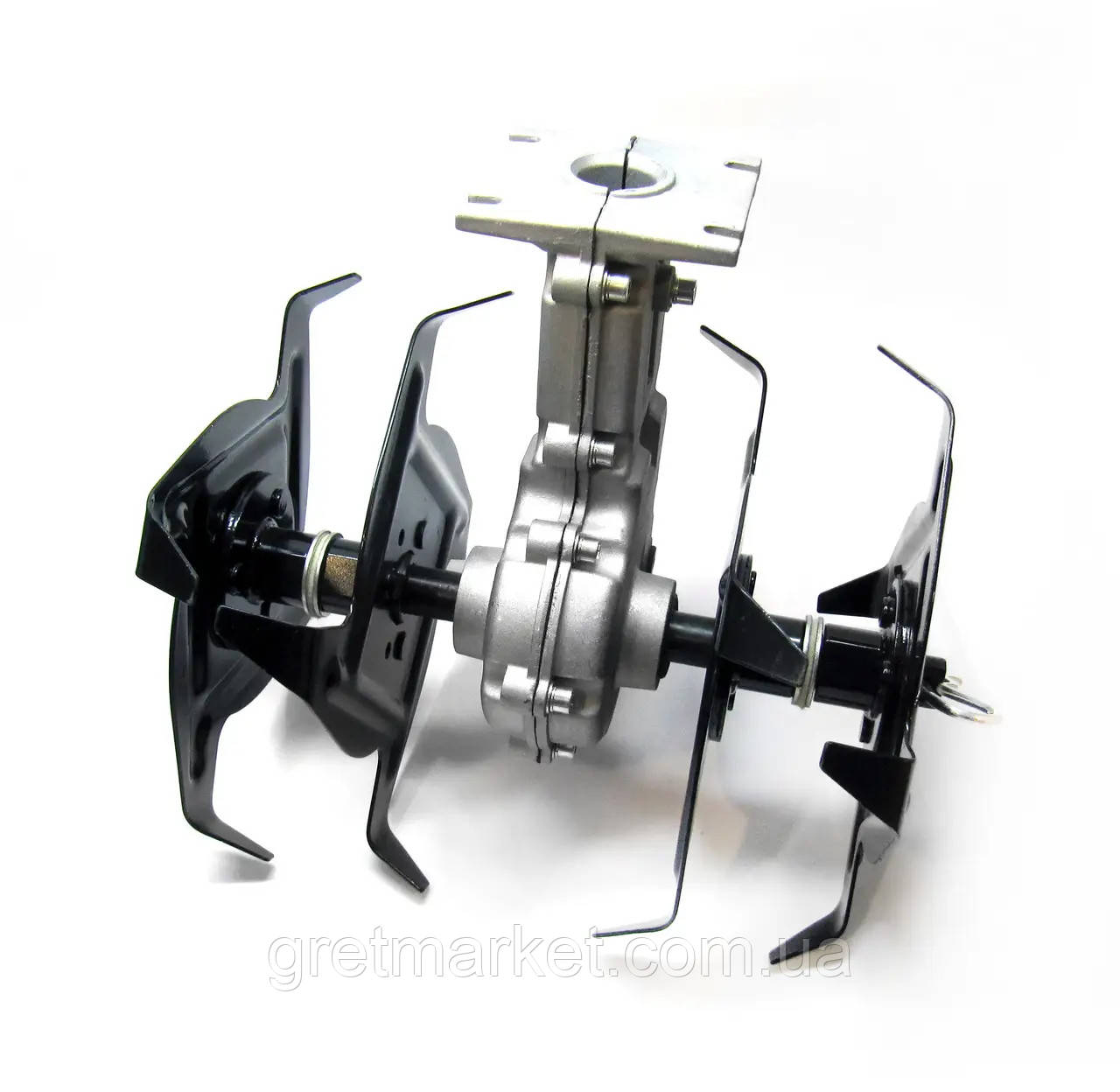 Купить Насадка культиватор для бензокосы (d26 мм, вал 9 шлицов), цена ...