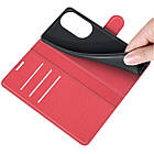 Чохол-книжка Litchie Wallet для Huawei P50 Red, фото 6