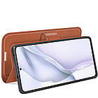 Чохол-книжка Litchie Wallet для Huawei P50 Pro Brown, фото 2