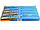 Фаєр ручний Синій ґнотовий Hand Flare Blue Maxsem MF-0260/B, час горіння 100 сек, фото 3