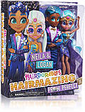 Дві ляльки з сюрпризами Hairdorables Hairmazing Prom Set, Neila і Logan!, фото 3