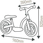 Дитячий металевий біговел Комфорт з підніжкою, сірий Smoby 770126, фото 2