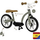 Дитячий металевий біговел Комфорт з підніжкою, сірий Smoby 770126, фото 5