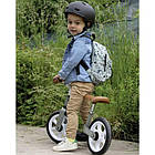 Дитячий металевий біговел Комфорт з підніжкою, сірий Smoby 770126, фото 4