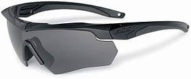 ESS Crossbow One Black W/Smoke Gray. ESS Балістичні, Тактичні захисні окуляри, Model: 740-0614.