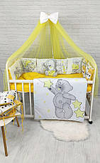 Комплект постільної білизни в дитяче ліжечко Тедик, фото 2