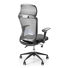 Офісне крісло Barsky BS-03 Style Black, сіткове крісло, фото 6