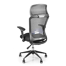 Комп'ютерне крісло Barsky BS-03 Style Black, сіткове крісло, чорний, фото 6