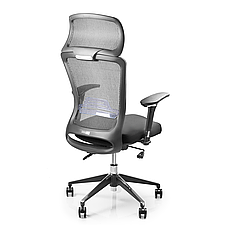 Офісне крісло Barsky BS-03 Style Black, сіткове крісло, фото 3