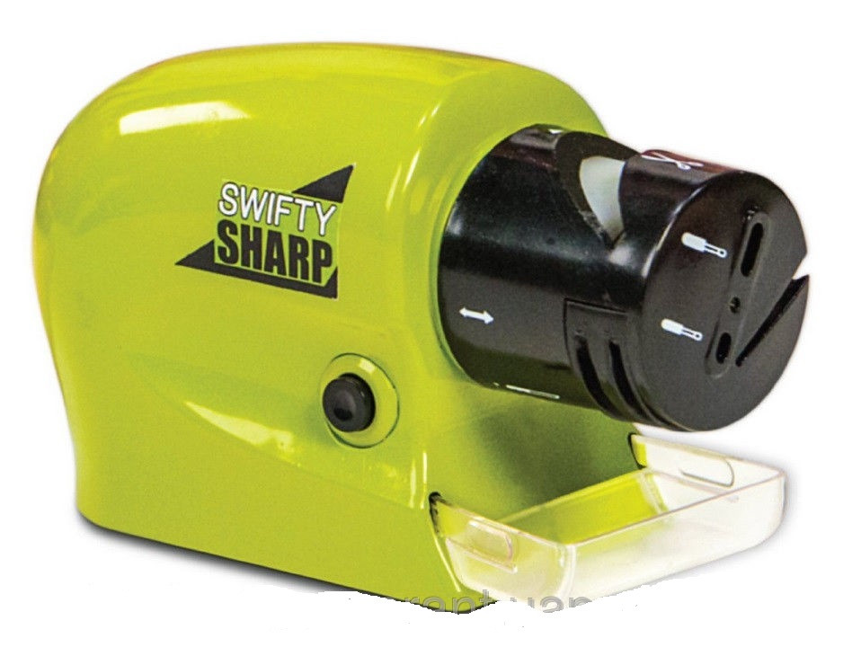 Точило для ножів і ножиць на батарейках Swifty Sharp Motorized Knife Sharpener