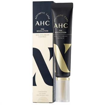 Омолоджуючий крем для шкіри навколо очей AHC Ten Revolution Real Eye Cream For Face 12 мл.