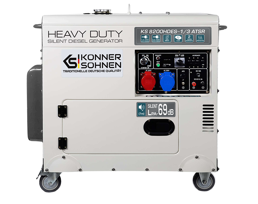 Дизельний генератор Könner & Söhnen KS 8200HDES-1/3 ATSR