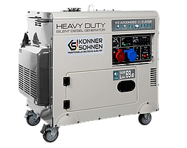 Дизельний генератор Könner & Söhnen KS 8200HDES-1/3 ATSR, фото 4