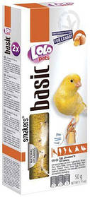 LoLo Pets Smakers Canary яєчні ласощі для канарок, 60 г