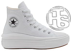 Жіночі кеди Converse Chuck Taylor All Star Move White 568498C