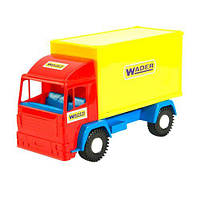 Игрушечный контейнеровоз Wader Mini truck 24 см красный 39210