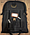 Тканинний міський похідний рюкзак-трансформер 30-40 літрів чорний, фото 3