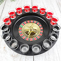 Настольная игра "Рулетка" на выпивание алкогольная на 16 рюмок Идея подарка на День Рожденье (Настоящие фото)