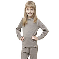 Термофутболка Turbat Yeti Top Kids Steeple Gray (сіра), 128