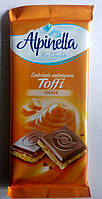 Молочний Шоколад Alpinella Toffi 90 г Польща