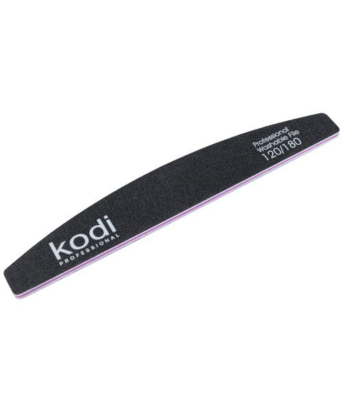 Пилка для нігтів Kodi Professional №42 Півмісяць120/180, фото 1