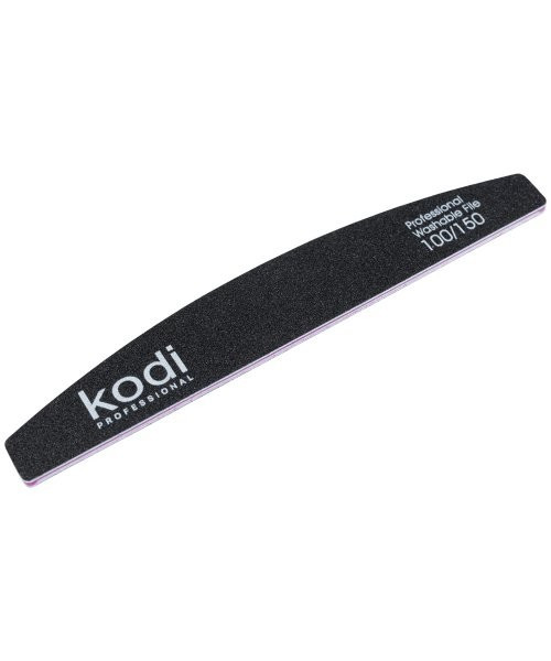 Пилка для нігтів Kodi Professional №41 Півмісяць100/150, фото 1