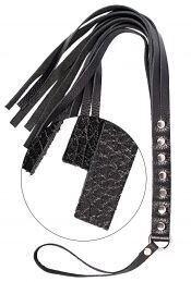 Флогер S & M Fancy Leather Floger Black, SL280110