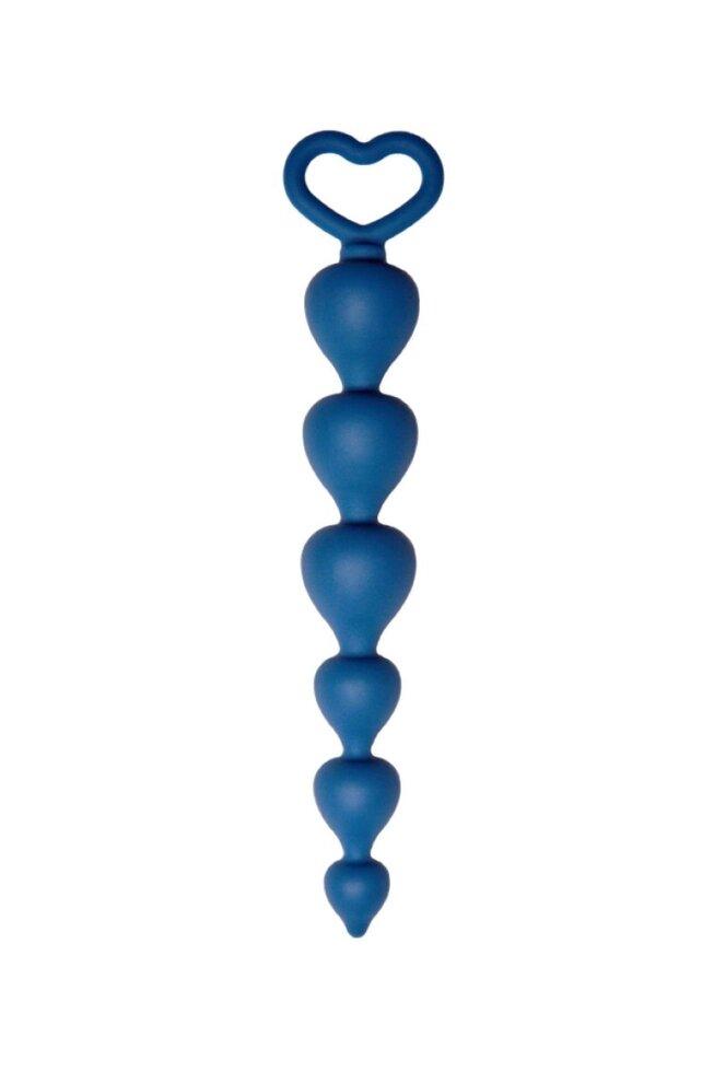 Анальний ланцюг lefrivole Heart Ray Blue
