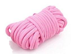Мотузка для бондажа 5M PINK, SKN-C080 (5 метрів)