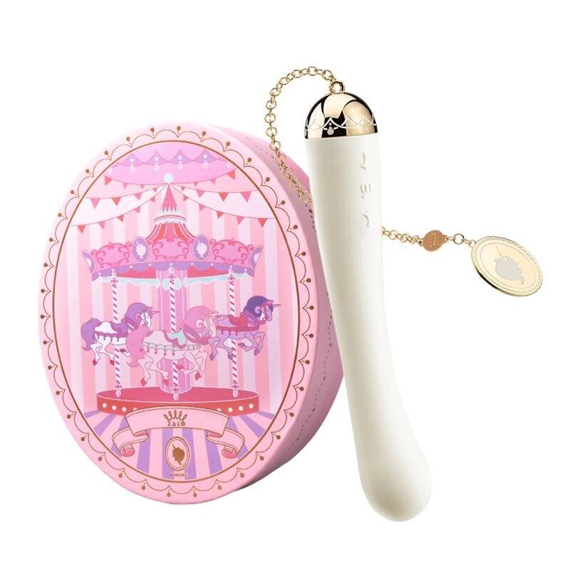 Вібратор для поїздки з підключенням до Zalo Momoko Vanilla White