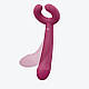 Вібратор для пари Love to Love Boain - Plum Star з трьома двигунами, гнучкі, фото 10