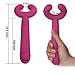 Вібратор для пари Love to Love Boain - Plum Star з трьома двигунами, гнучкі, фото 5