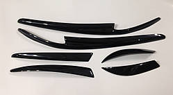 Вії для фар Mitsubishi Lancer X комплект передні та задні