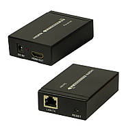03-01-166. HDMI Splitter (дільник) 12 портів (1 гніздо HDMI (IN) → 12 гнізд HDMI (OUT)), ver.2.0, із живленням