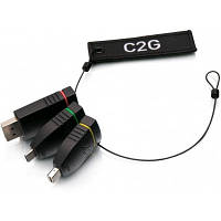 Переходник C2G Ring HDMI to mini DP DP USB-C kit (CG84268) - Вища Якість та Гарантія!