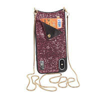 Чехол для мобильного телефона BeCover Glitter Wallet Apple iPhone Xr Pink (703615) (703615) - Вища Якість та