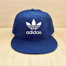 Кепка сніпбек Адідас (Adidas) чоловіча на кожен день, синя