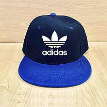 Кепка сніпбек Адідас (Adidas) чоловіча на кожен день, синя
