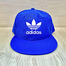 Кепка сніпбек Адідас (Adidas) чоловіча на кожен день, синя