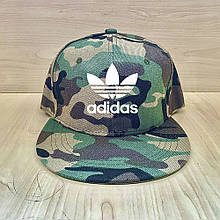 Кепка сніпбек Адідас (Adidas) чоловіча на кожен день, хакі