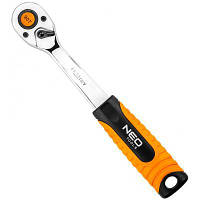 Ключ Neo Tools трещетковий 1/4 ", 90 зубців (08-530)