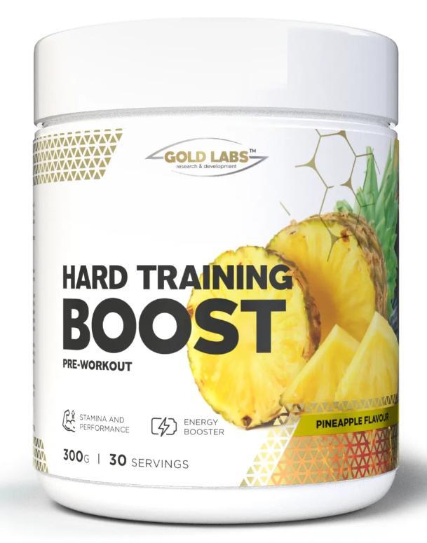 Предтрен GOLD LABS Hard Training Boost 500 грам Смак : Orange